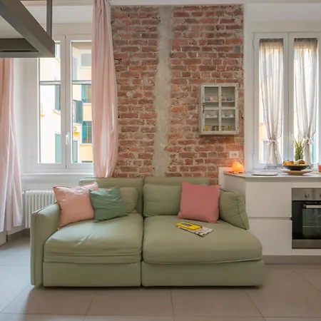 아파트 Loft Moderno A Vicino Citylife Duomo Sansiro 밀라노
