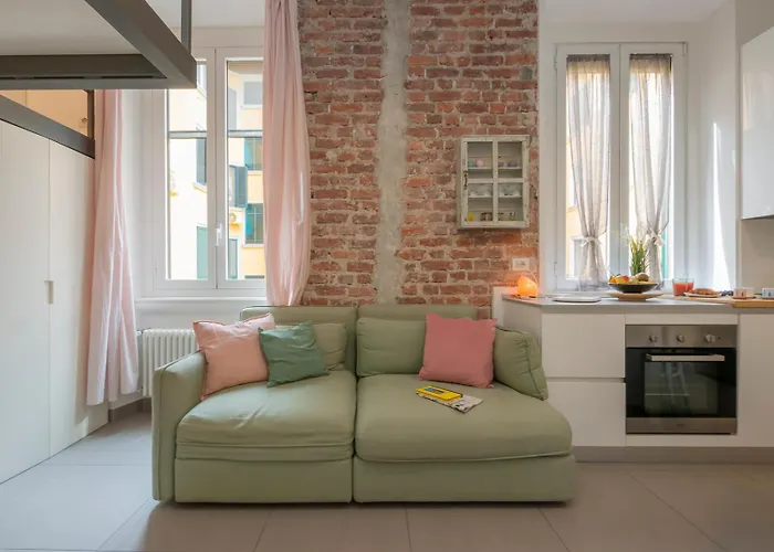 아파트 Loft Moderno A Vicino Citylife Duomo Sansiro 밀라노